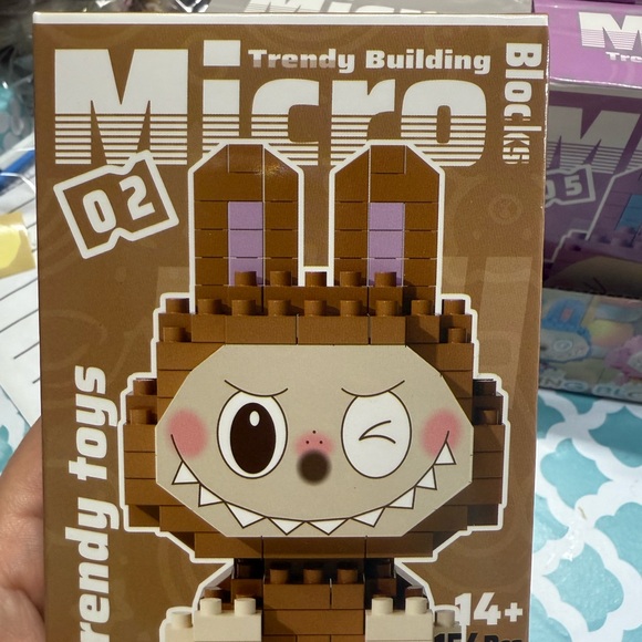 Labubu | Toys | Labubu Micro Blocks 6 Different Shapes Collect Them All ...